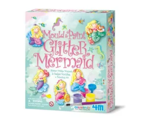 4M Mould & Paint Glitter Mermaid