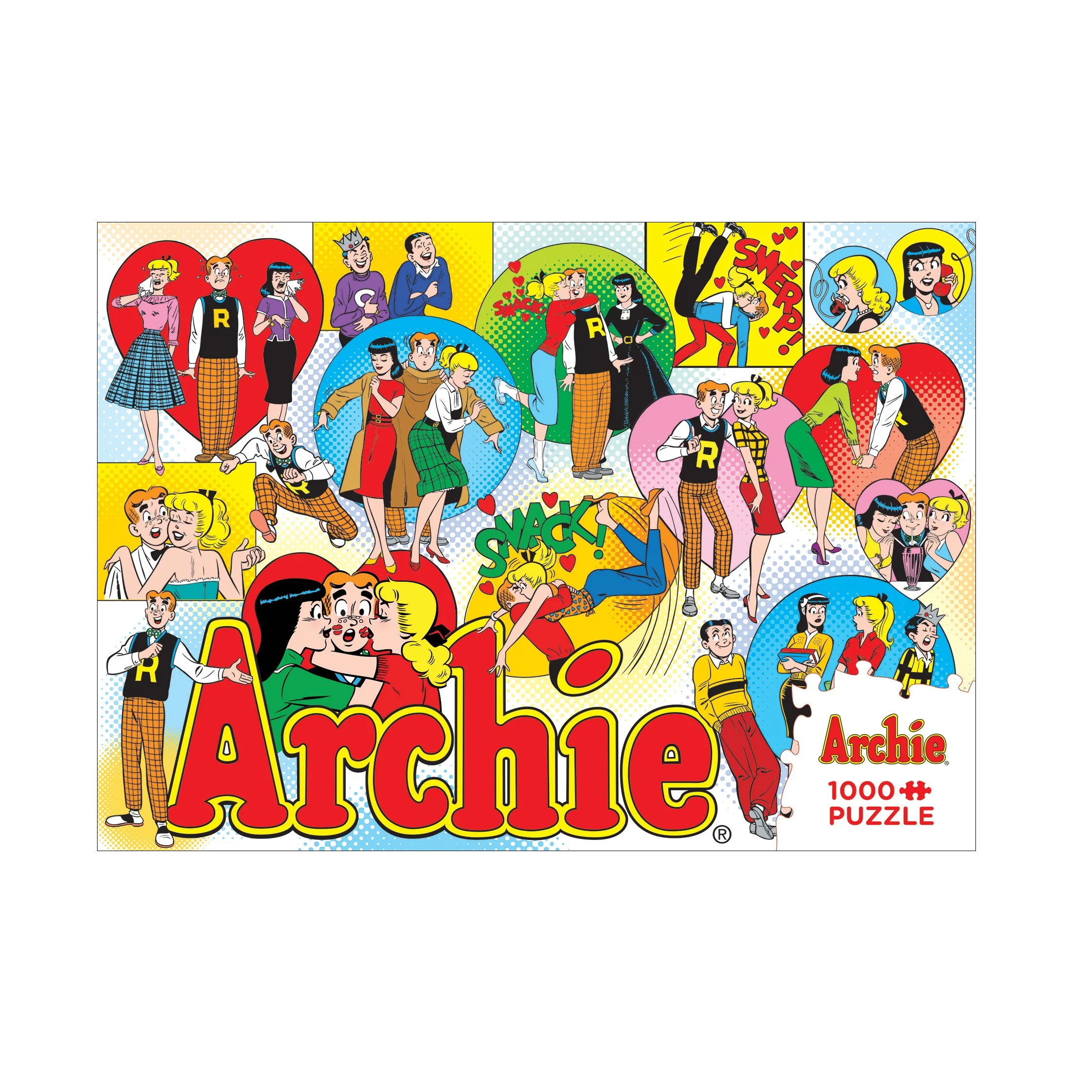Archie Comics Classic Archie Scenes Jigsaw Puzzle - 1000 pcs
