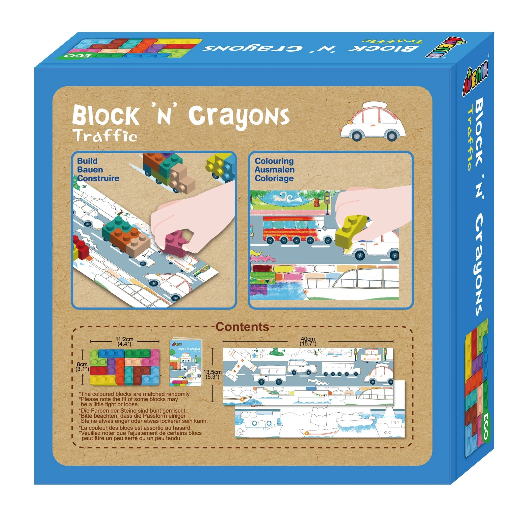 Avenir Blocks 'N' Crayons Traffic