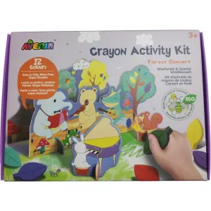 Avenir Crayon Activity Kit Forest Concert
