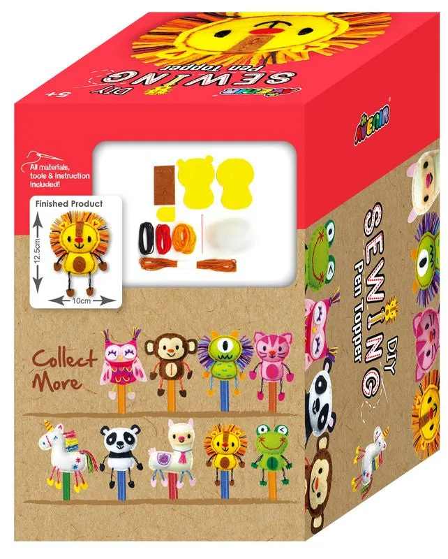Avenir Diy Sewing Pen Topper Lion
