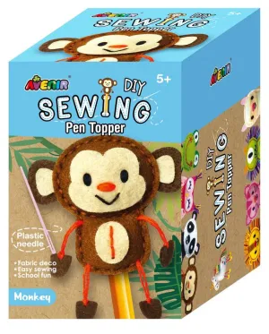 Avenir Diy Sewing Pen Topper Monkey