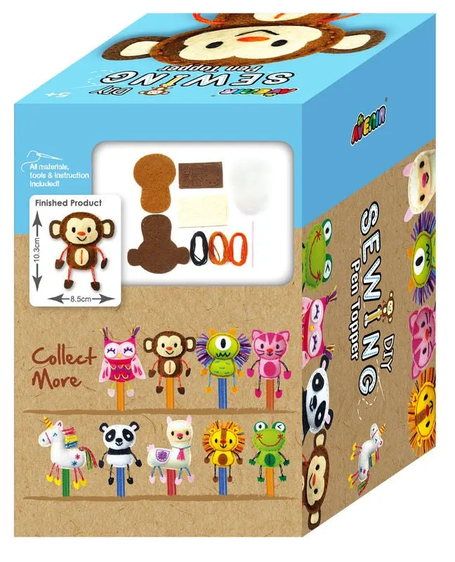 Avenir Diy Sewing Pen Topper Monkey