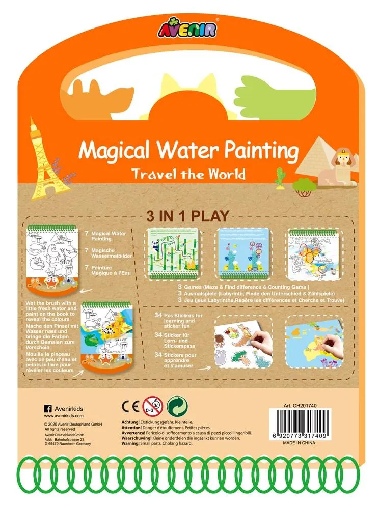 Avenir Magical Water Painting Travel The World