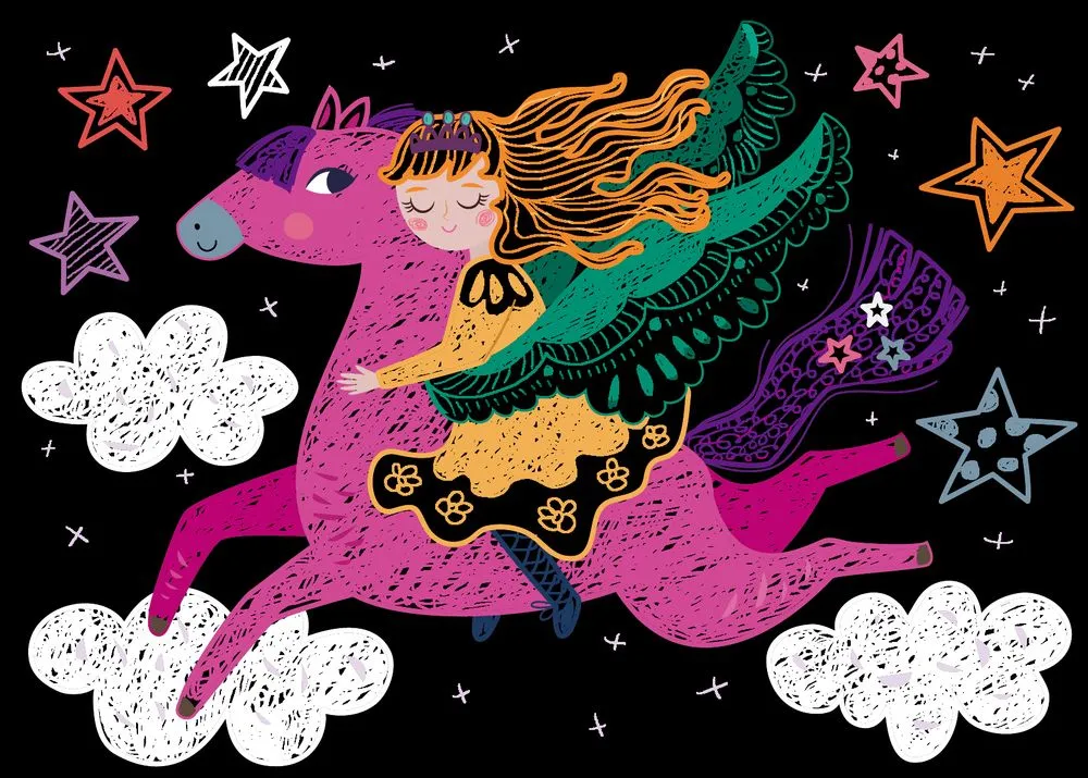 Avenir Mini Scratch Book - Princess