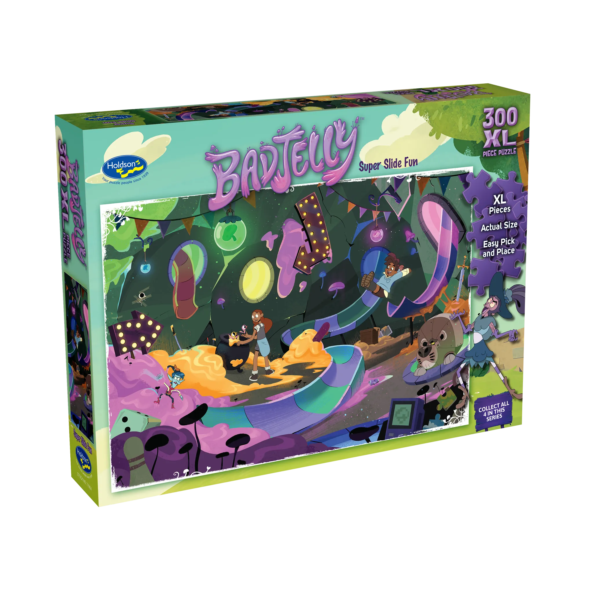 Bad Jelly 300pc XL Jigsaw Puzzle Super Slide Fun
