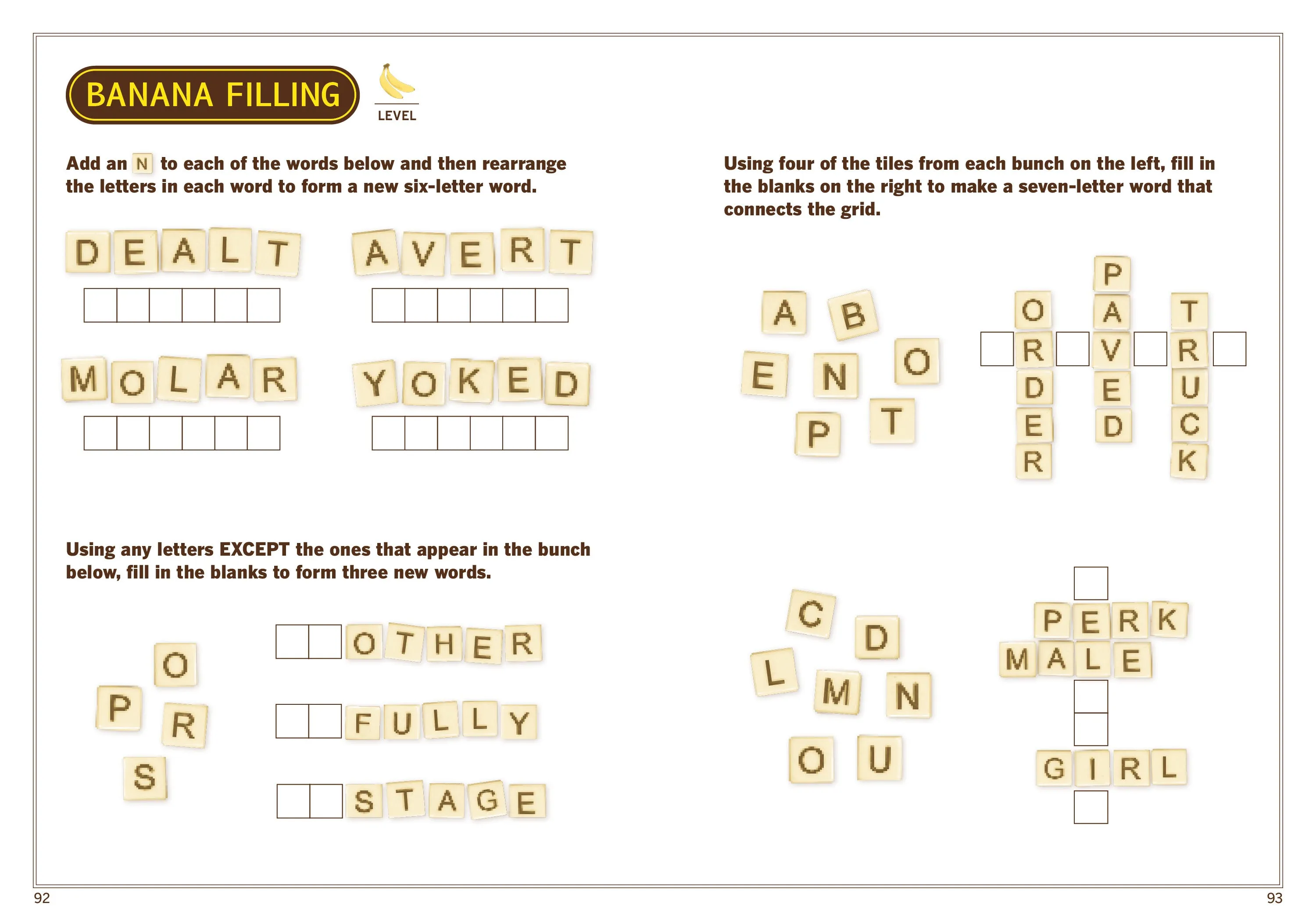 Bananagrams The Official Book