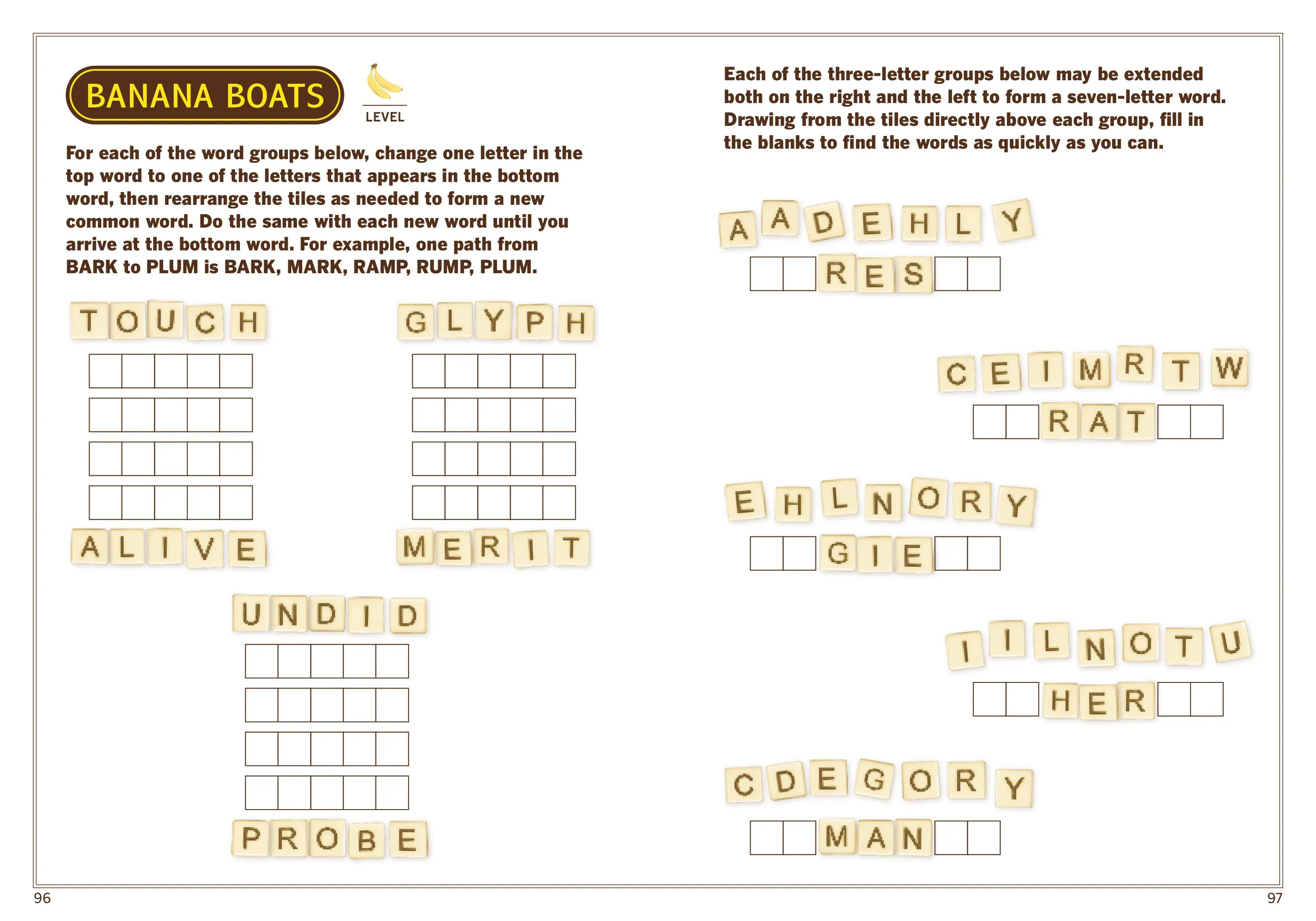 Bananagrams The Official Book