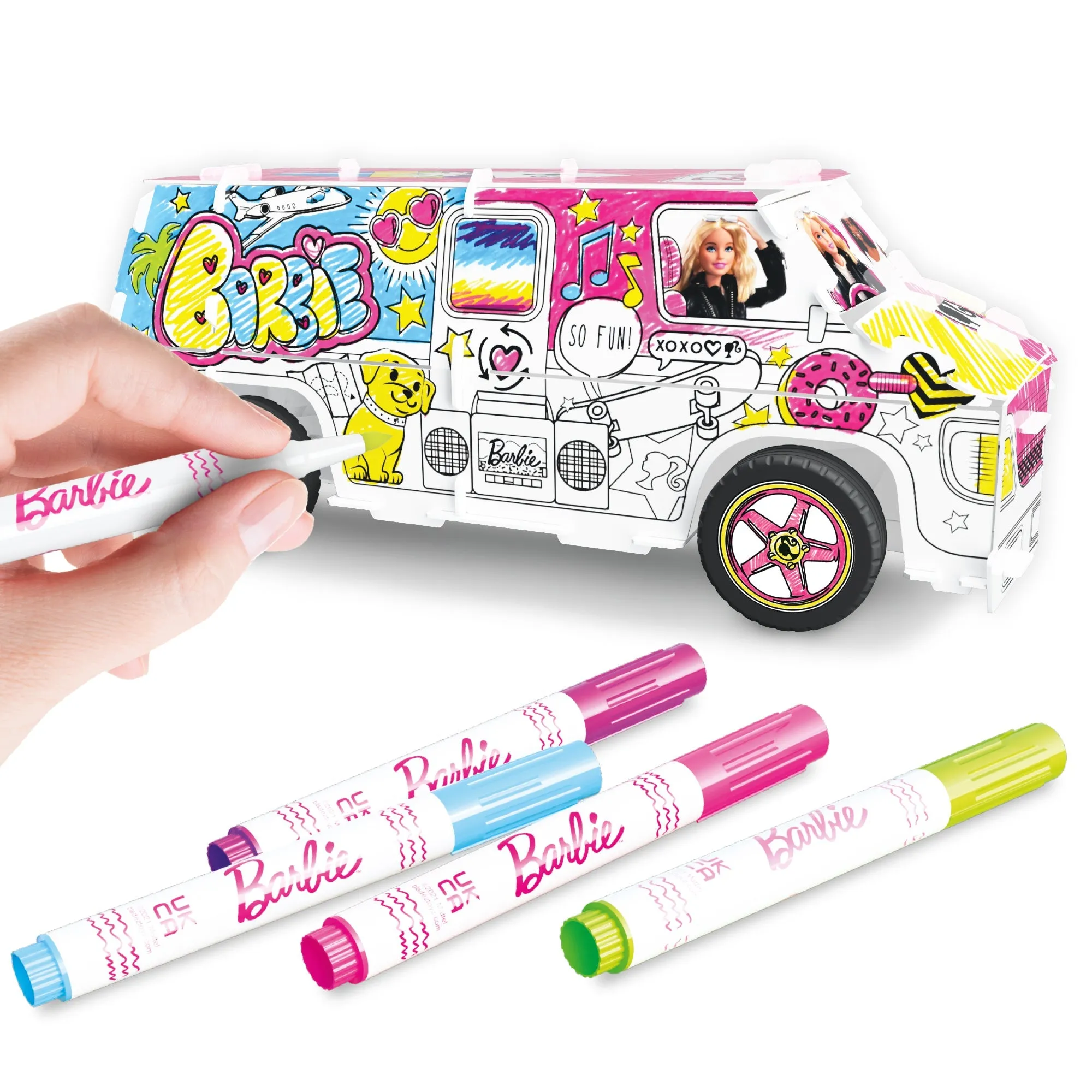 Barbie Creative Maker Kitz Pull Back Diy Super Camper