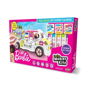 Barbie Creative Maker Kitz Pull Back Diy Super Camper