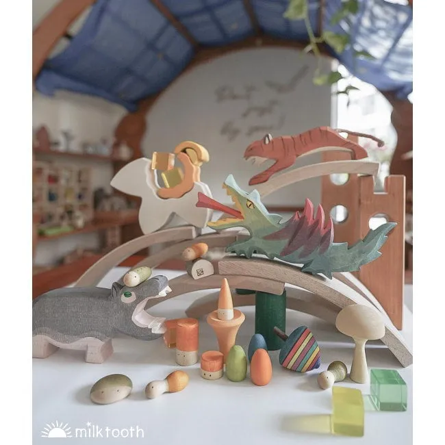 Bauspiel | Castle Building Block Set 10 Pieces