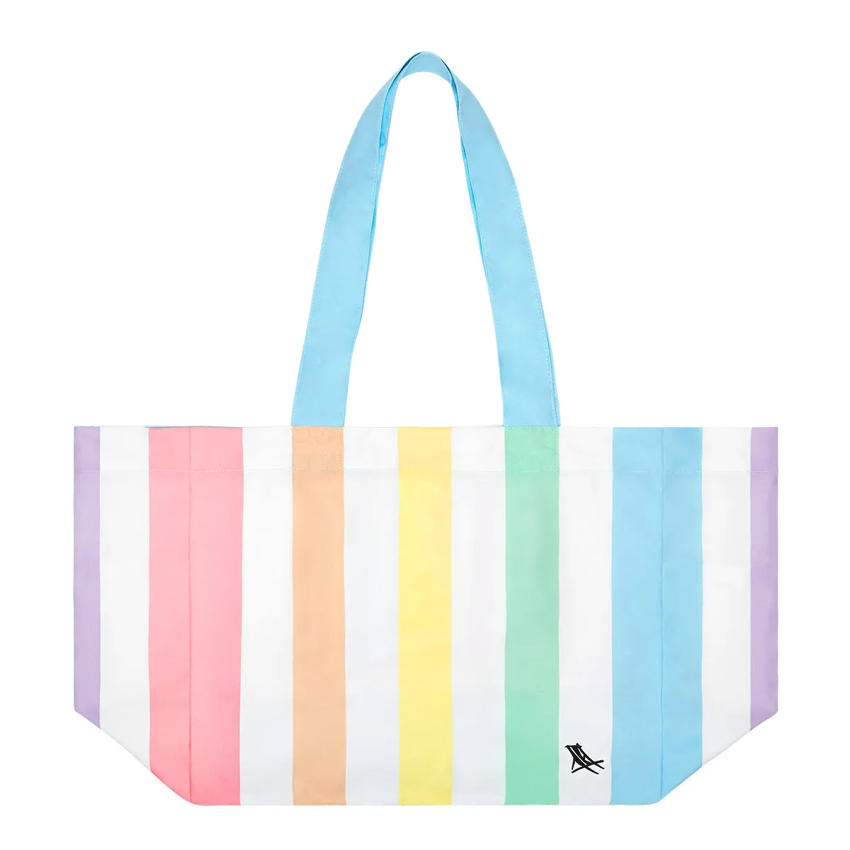 Beach Tote Bag Unicorn Waves