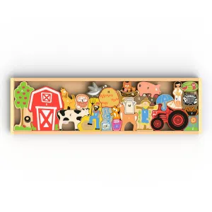 BeginAgain Farm A To Z Puzzle