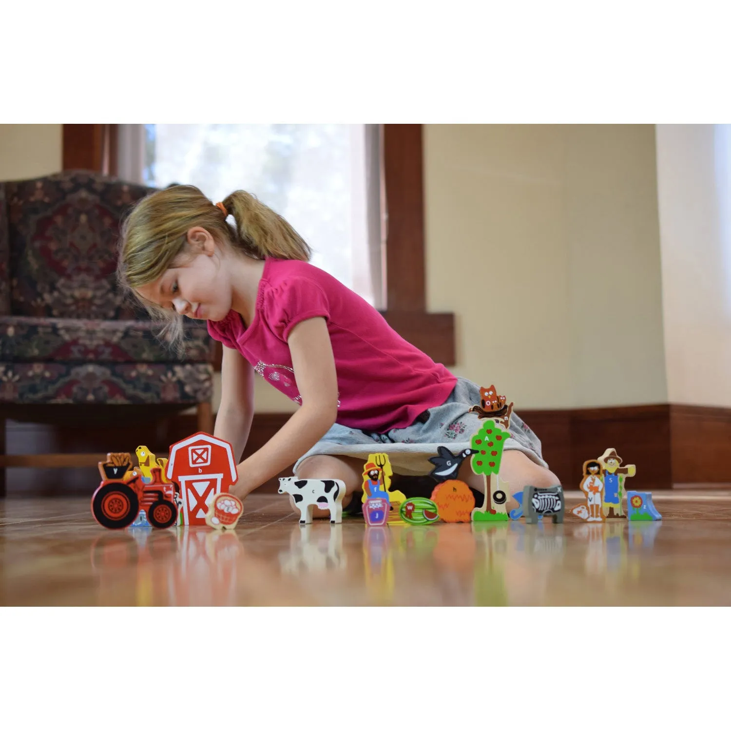 BeginAgain Farm A To Z Puzzle