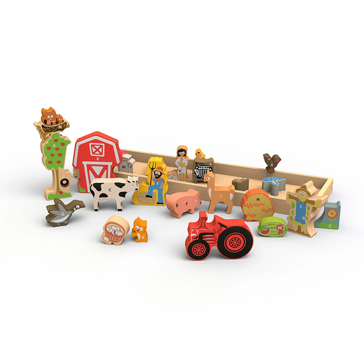 BeginAgain Farm A To Z Puzzle