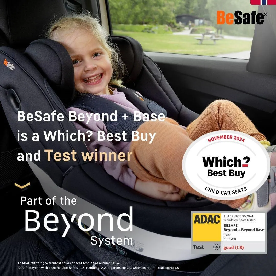 Besafe Beyond Car Seat - Black SoftBreeze