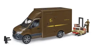Bruder 02678 MB Sprinter UPS with driver and accessories Wise - Kids Toys