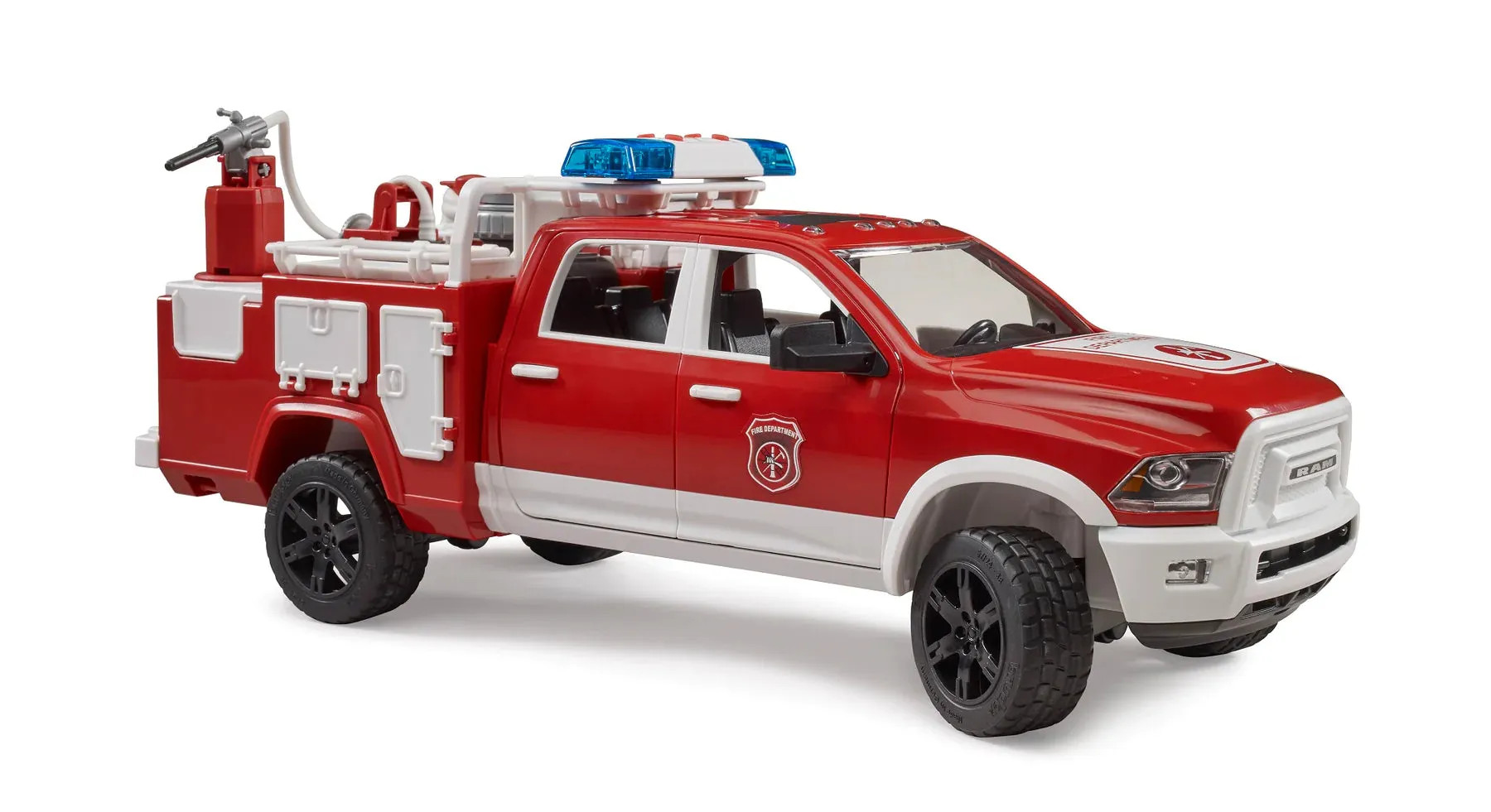 Bruder 2544 RAM 2500 Fire engine truck with Light   Sound Module Wise - Kids Toys