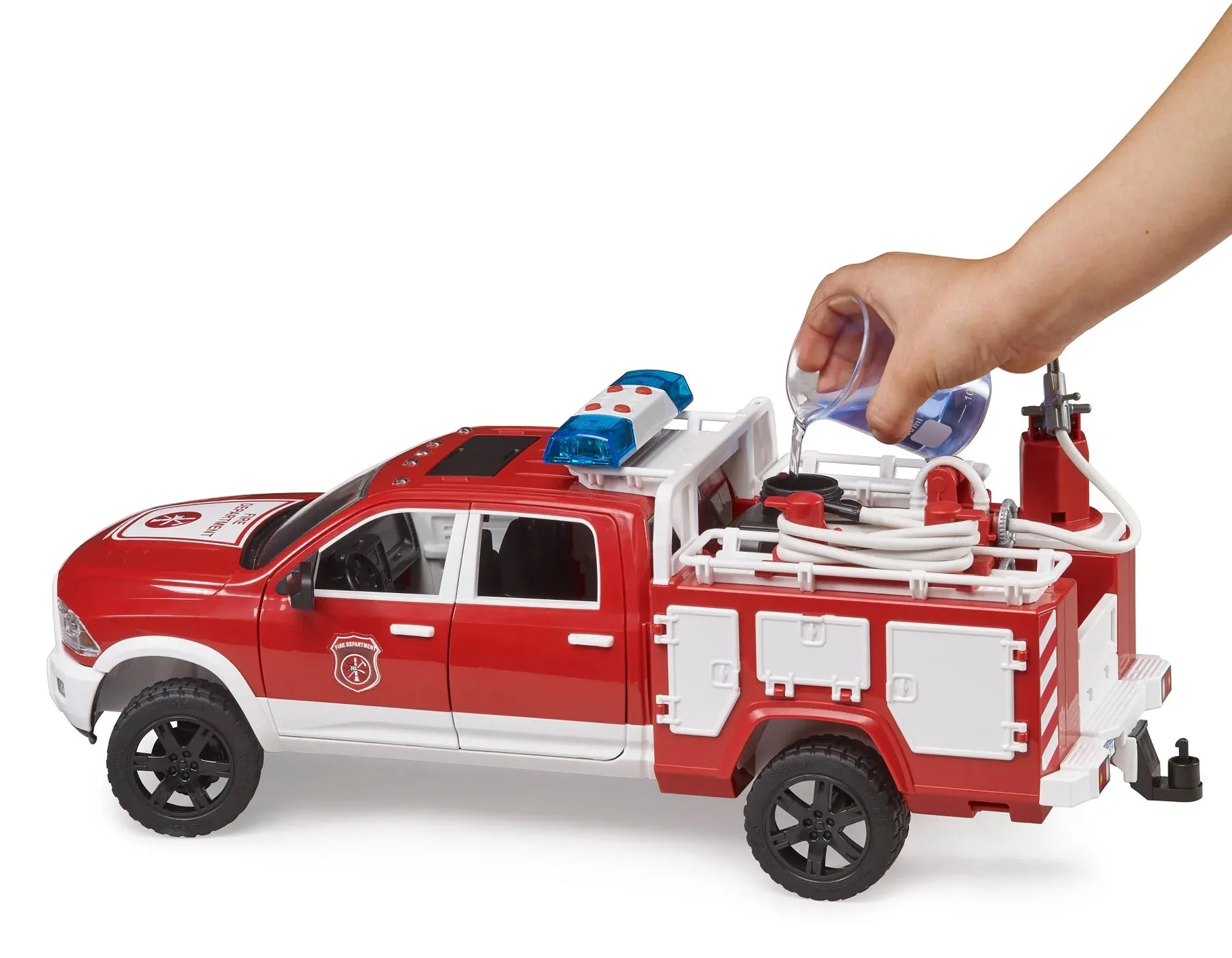 Bruder 2544 RAM 2500 Fire engine truck with Light   Sound Module Wise - Kids Toys