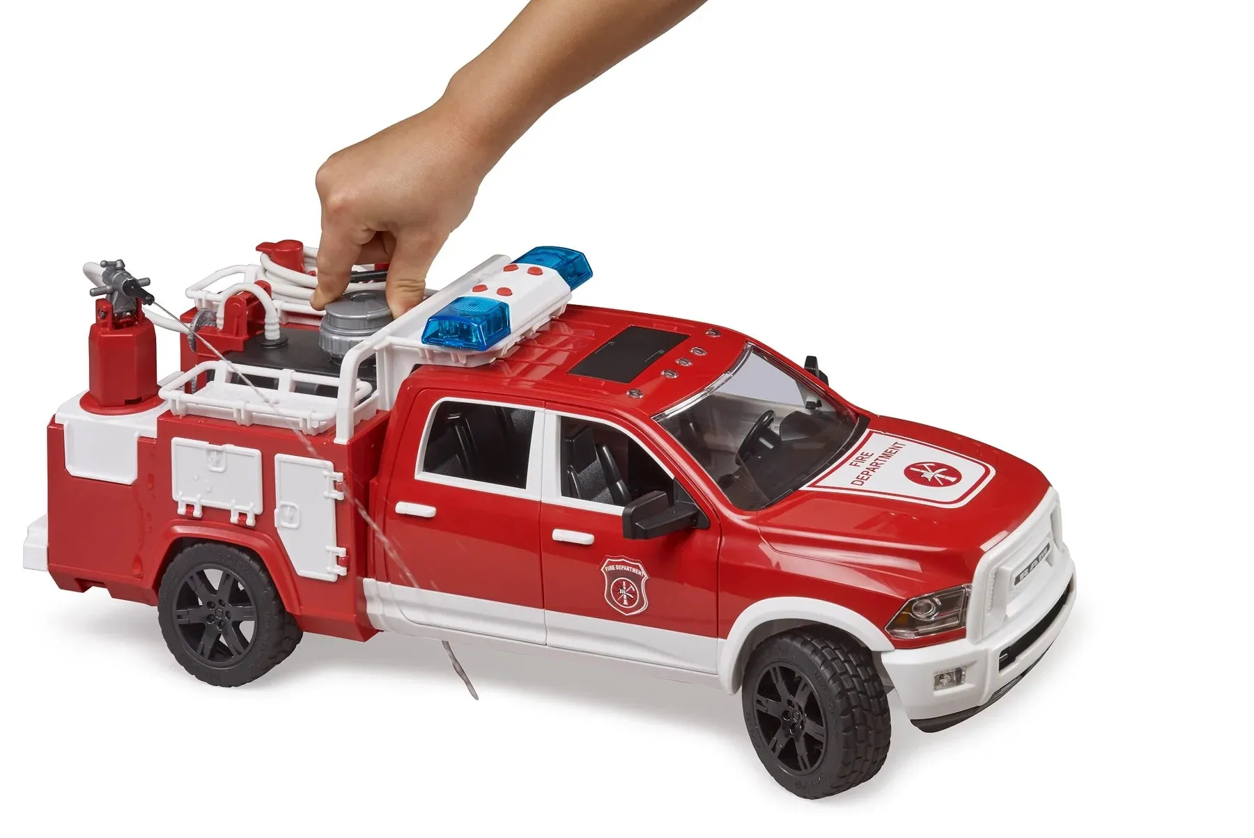 Bruder 2544 RAM 2500 Fire engine truck with Light   Sound Module Wise - Kids Toys
