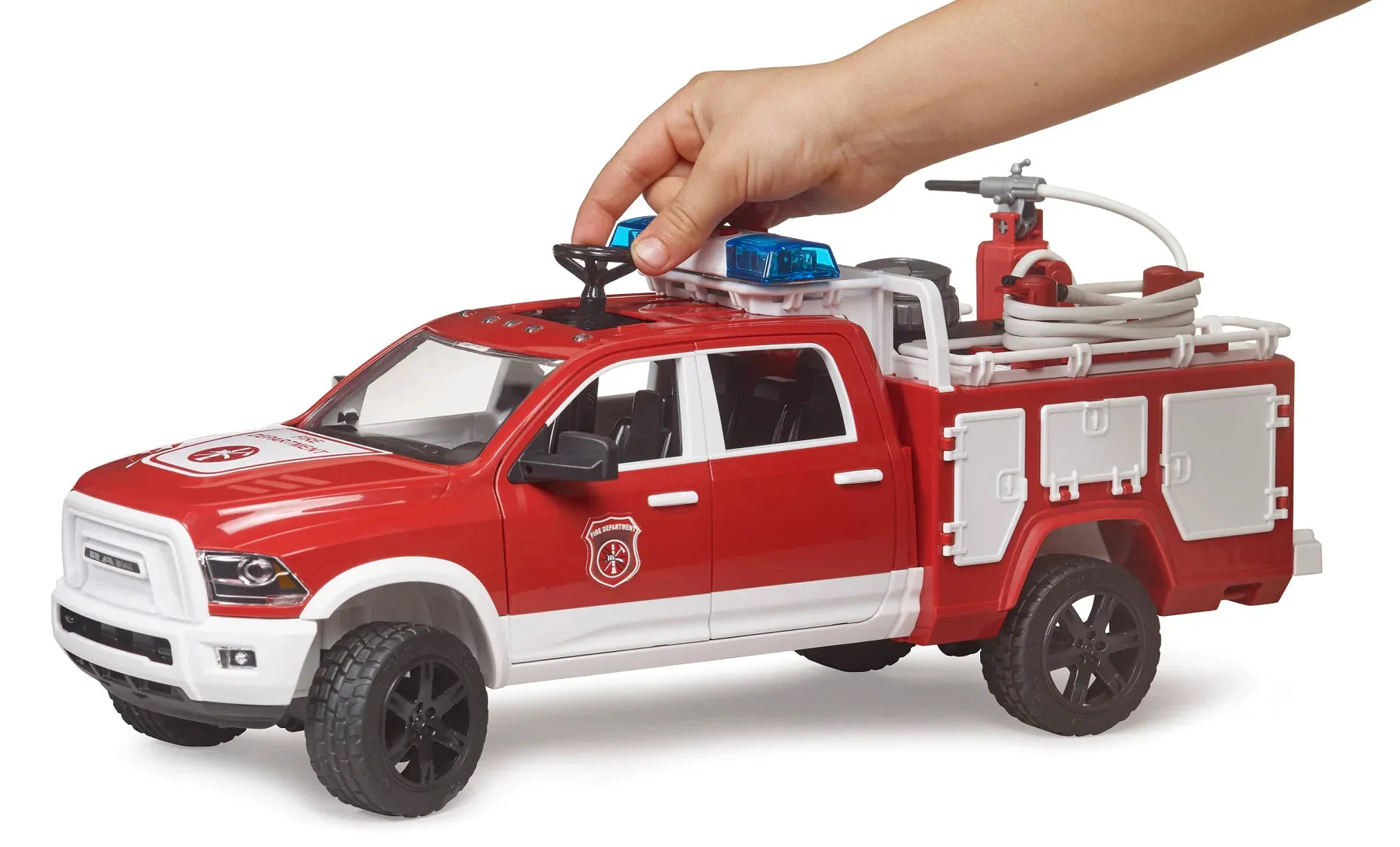 Bruder 2544 RAM 2500 Fire engine truck with Light   Sound Module Wise - Kids Toys