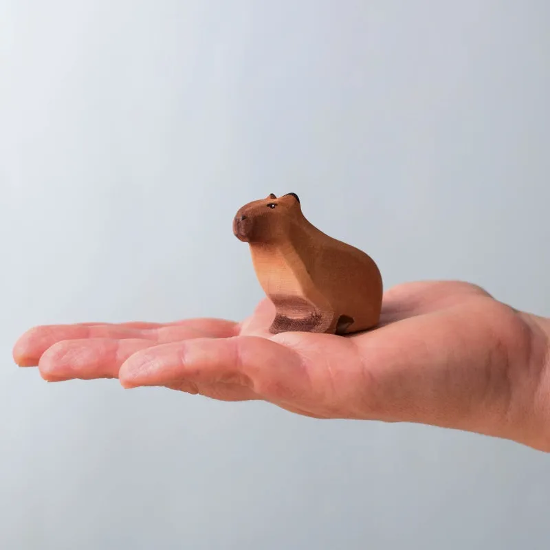 Bumbu Wooden Animal Jungle | Capybara Sitting