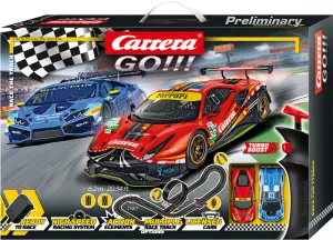Carrera Go!!! 1:43 Race The Track Slot Racing System