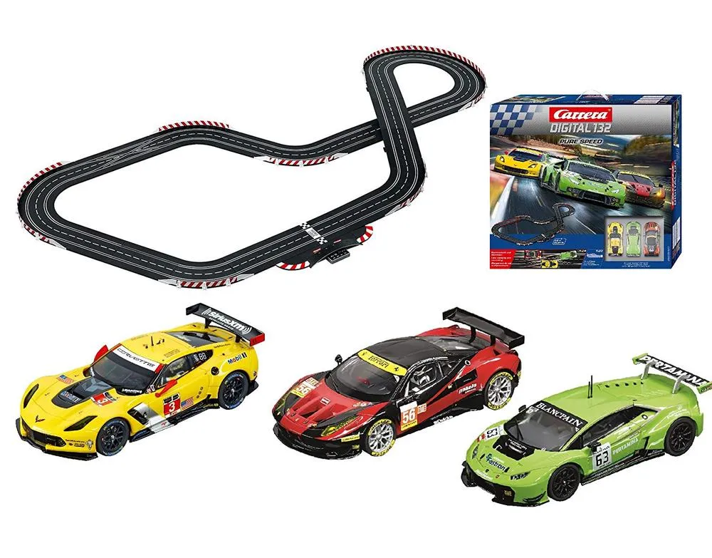 Carrera Go!!! Digital 132 Pure Speed Slot Car Set