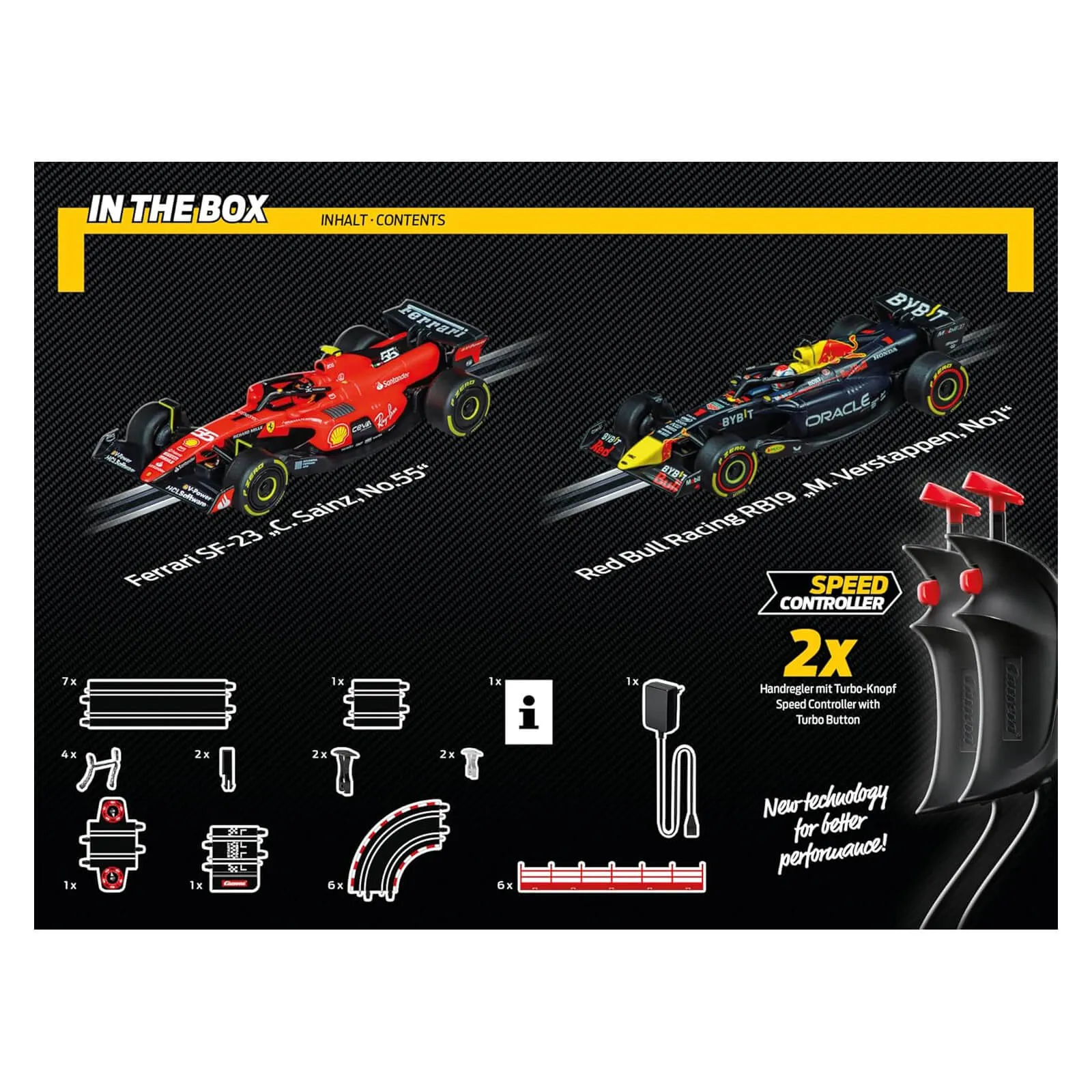 Carrera GO!!! Flying Lap Slot Car Set
