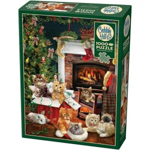 Christmas Kittens 1000 Piece Jigsaw Puzzle