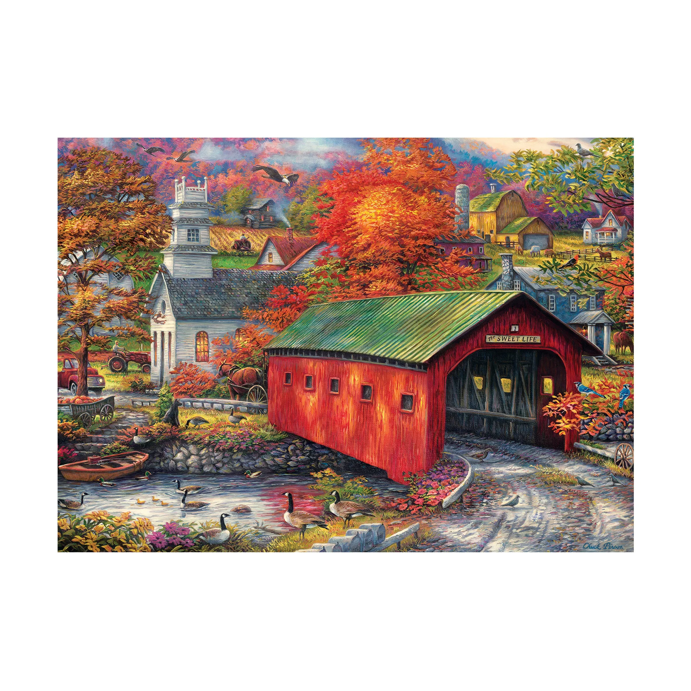 Chuck Pinson Art Gallery - The Sweet Life Jigsaw Puzzle - 1000 pc