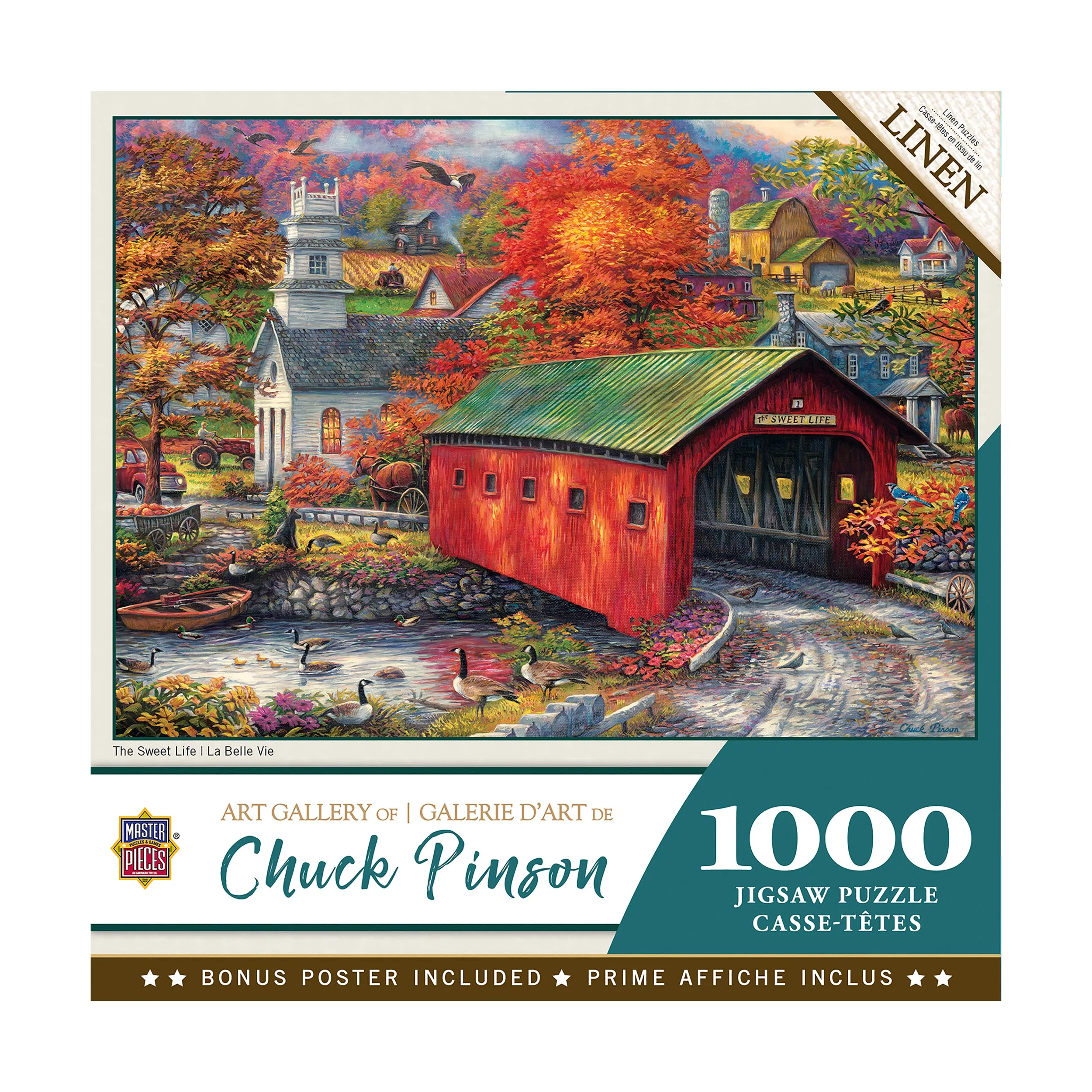 Chuck Pinson Art Gallery - The Sweet Life Jigsaw Puzzle - 1000 pc