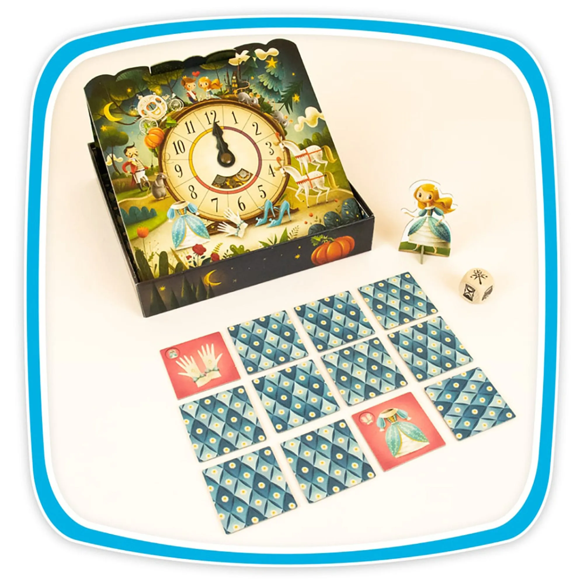 Cinderella Memory Board Game by FoxMind, Cooperative Fairytale Adventure