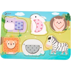 Classic World Animal Shapes Puzzle