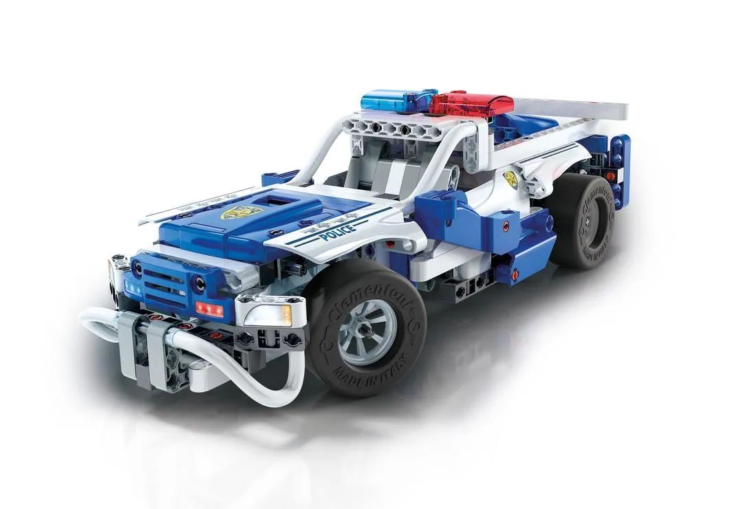 Clementoni Mechanics Laboratory Police Car With Remote Control