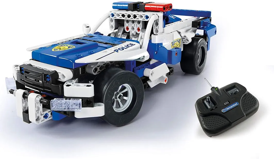 Clementoni Mechanics Laboratory Police Car With Remote Control