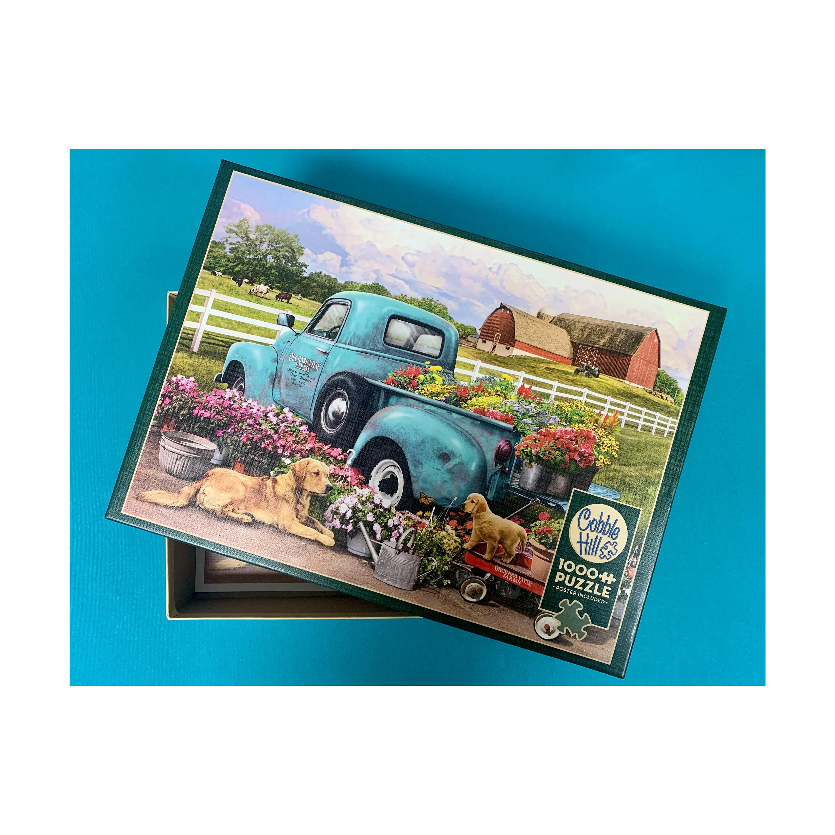 Cobble Hill Greg Giordano Flower Truck Puzzle - 1000 pc