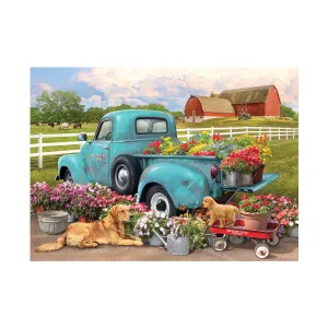 Cobble Hill Greg Giordano Flower Truck Puzzle - 1000 pc