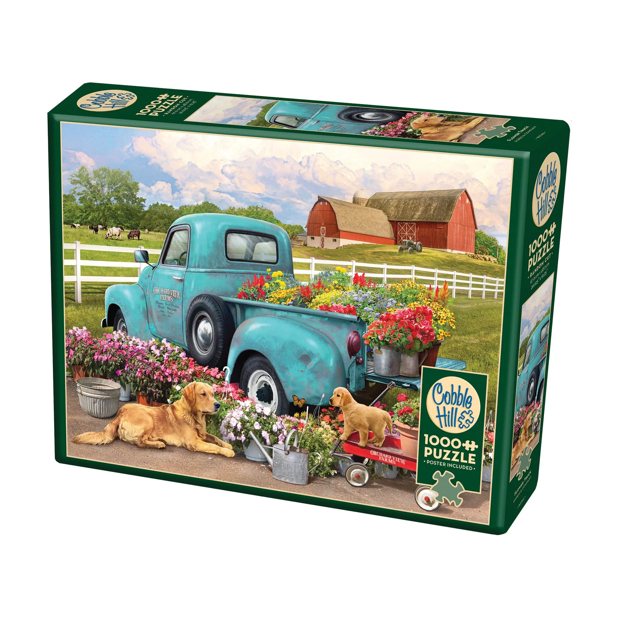 Cobble Hill Greg Giordano Flower Truck Puzzle - 1000 pc