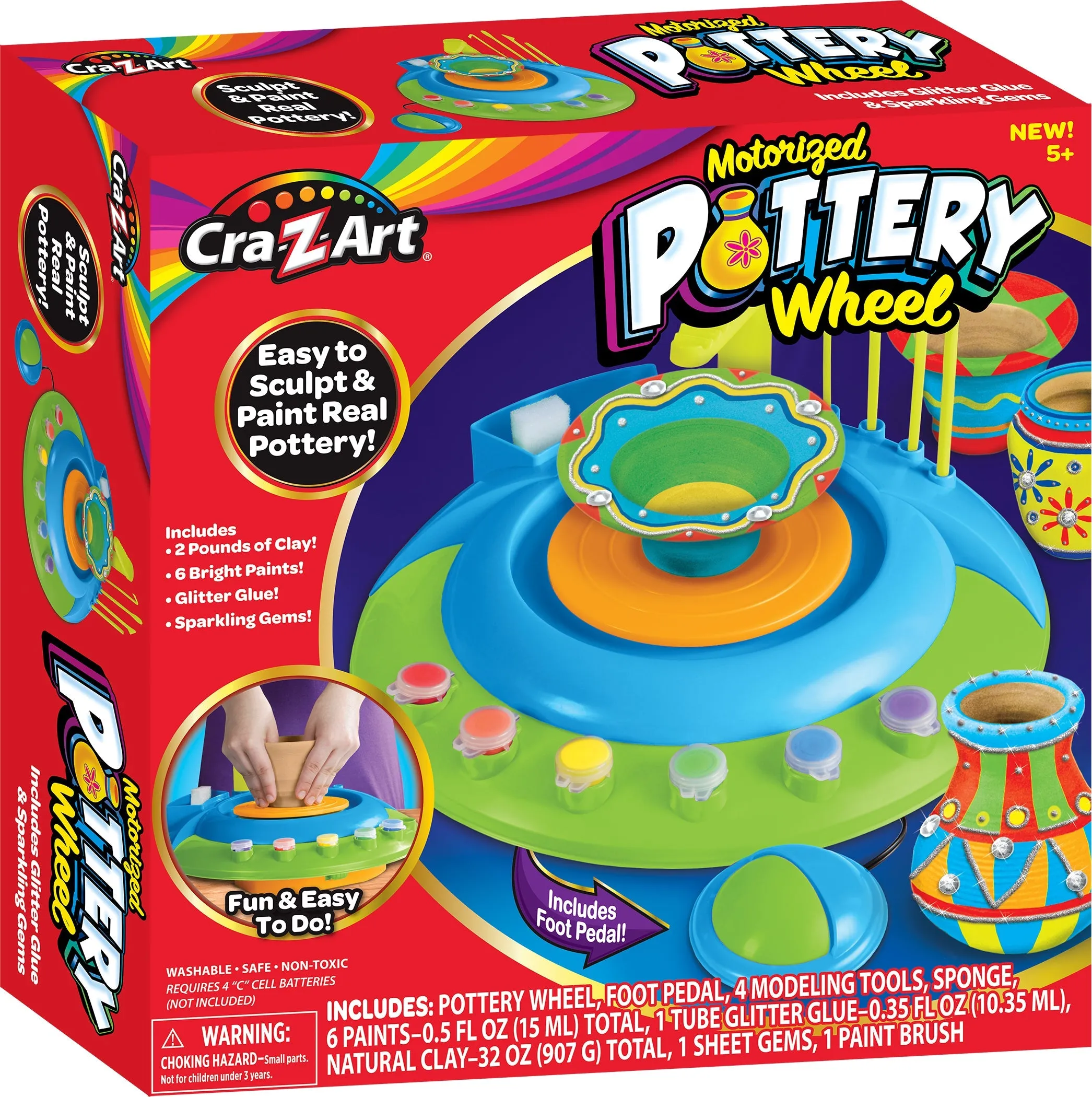 Cra-Z-Art Motorized Pottery Wheel