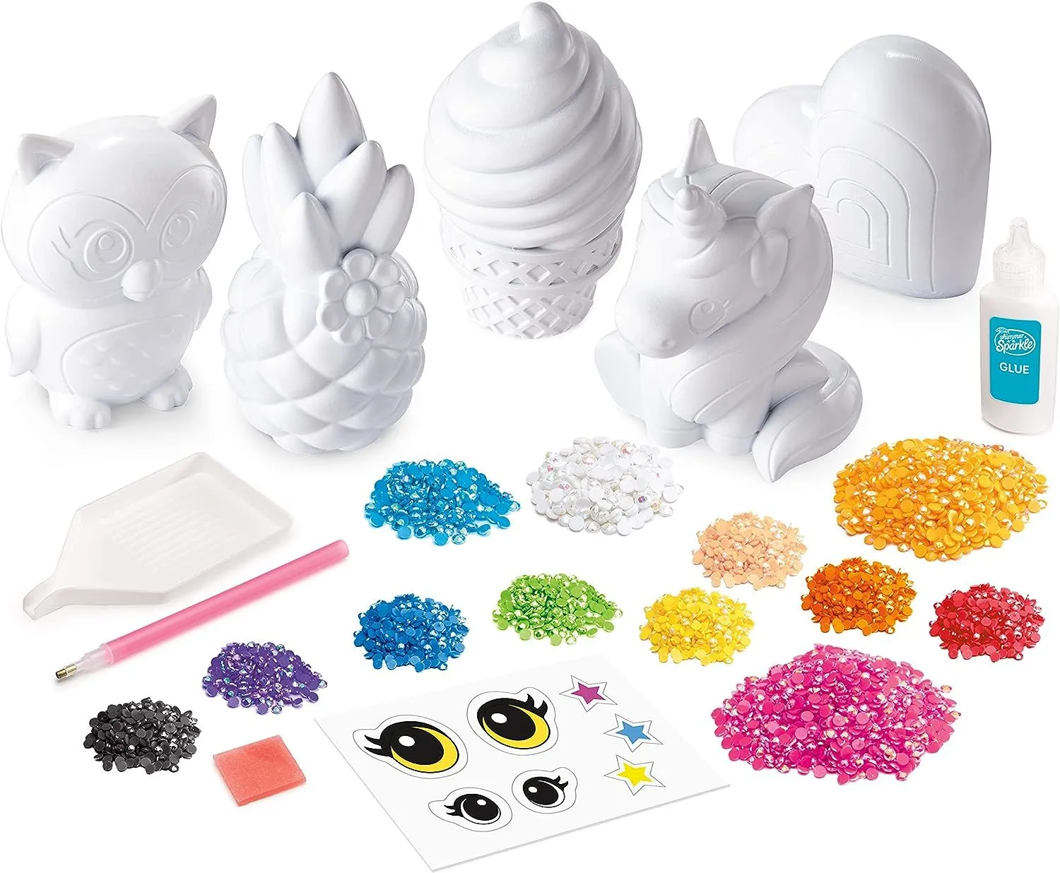 Cra-Z-Art Shimmer N Sparkle 3D Crystal Gem Creations