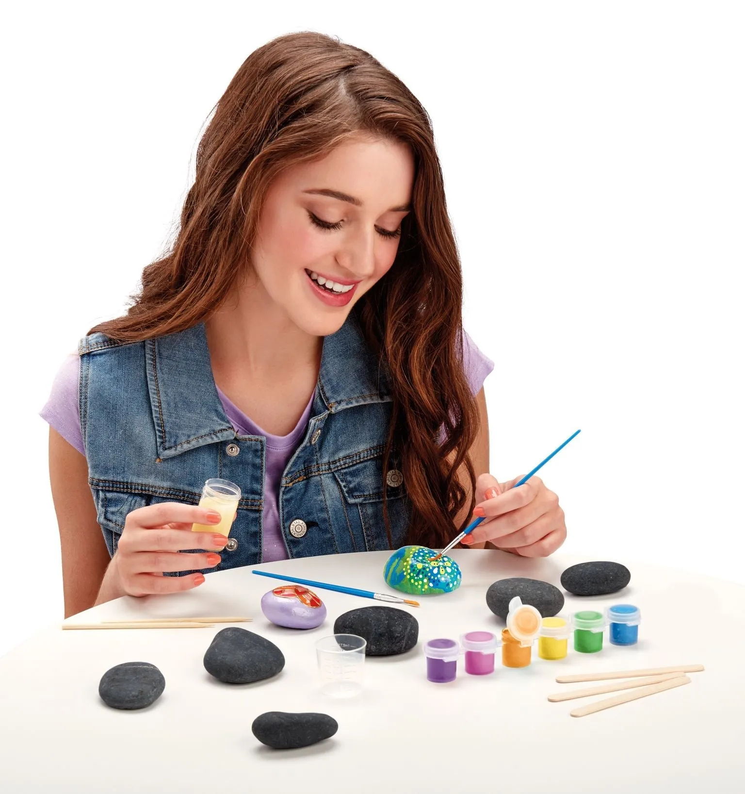 Cra-Z-Art Shimmer 'N Sparkle Inspirational Rock Art Kit