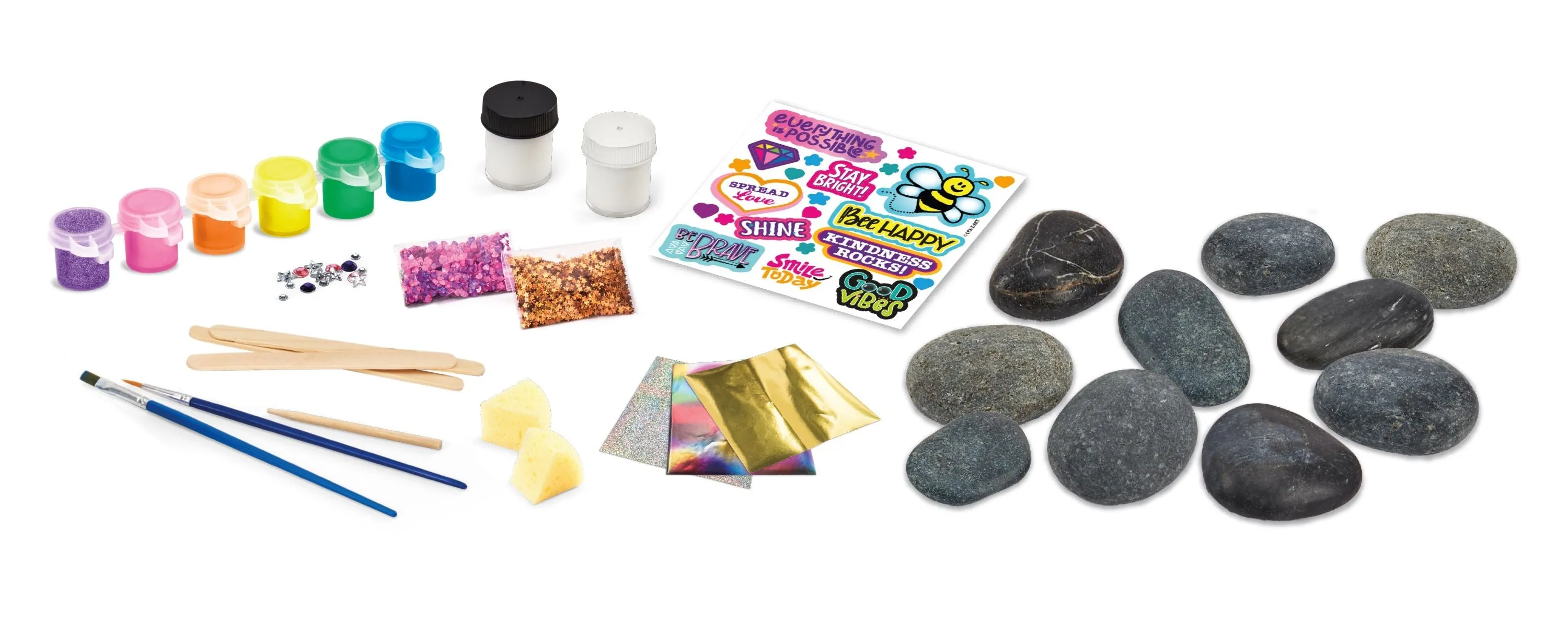 Cra-Z-Art Shimmer 'N Sparkle Inspirational Rock Art Kit