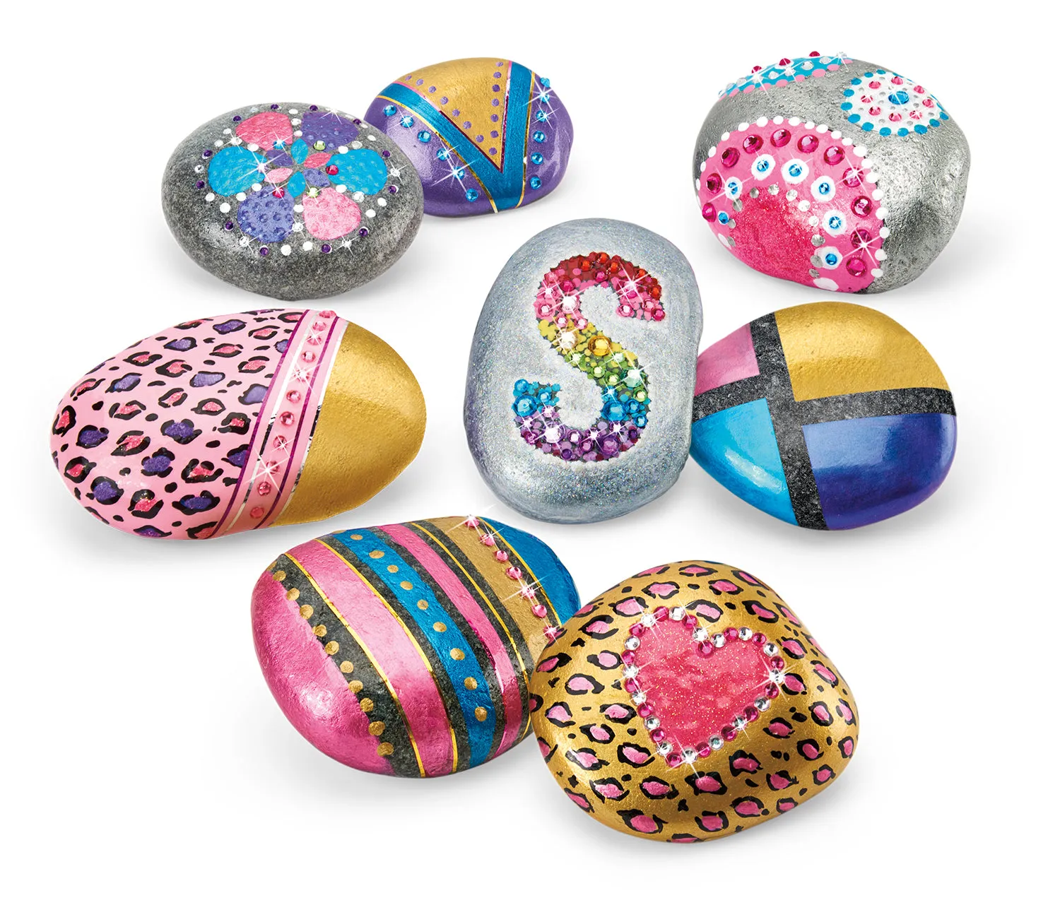 Cra-Z-Art Shimmer 'N Sparkle Metallic Mania Rock Art