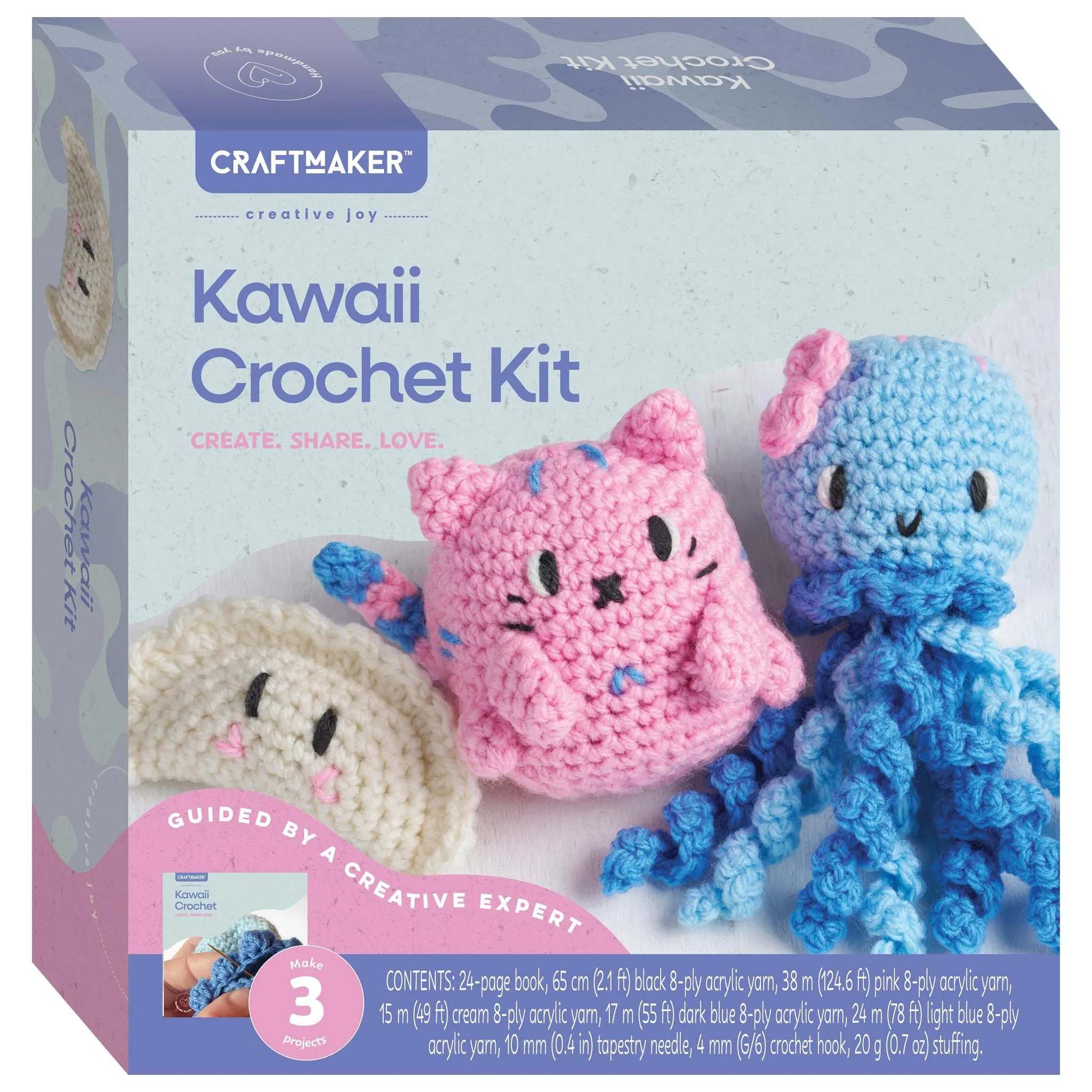 Craft Maker Kawaii Crochet Kit