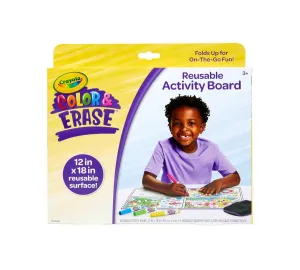 Crayola Color & Erase Reusable Activity Board