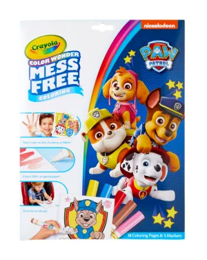 Crayola Colour Wonder Mess Free PAW Patrol