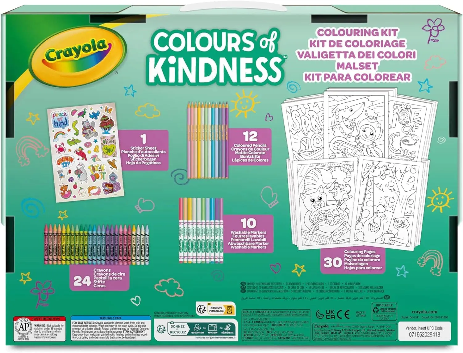 Crayola Colours of Kindness Art Case
