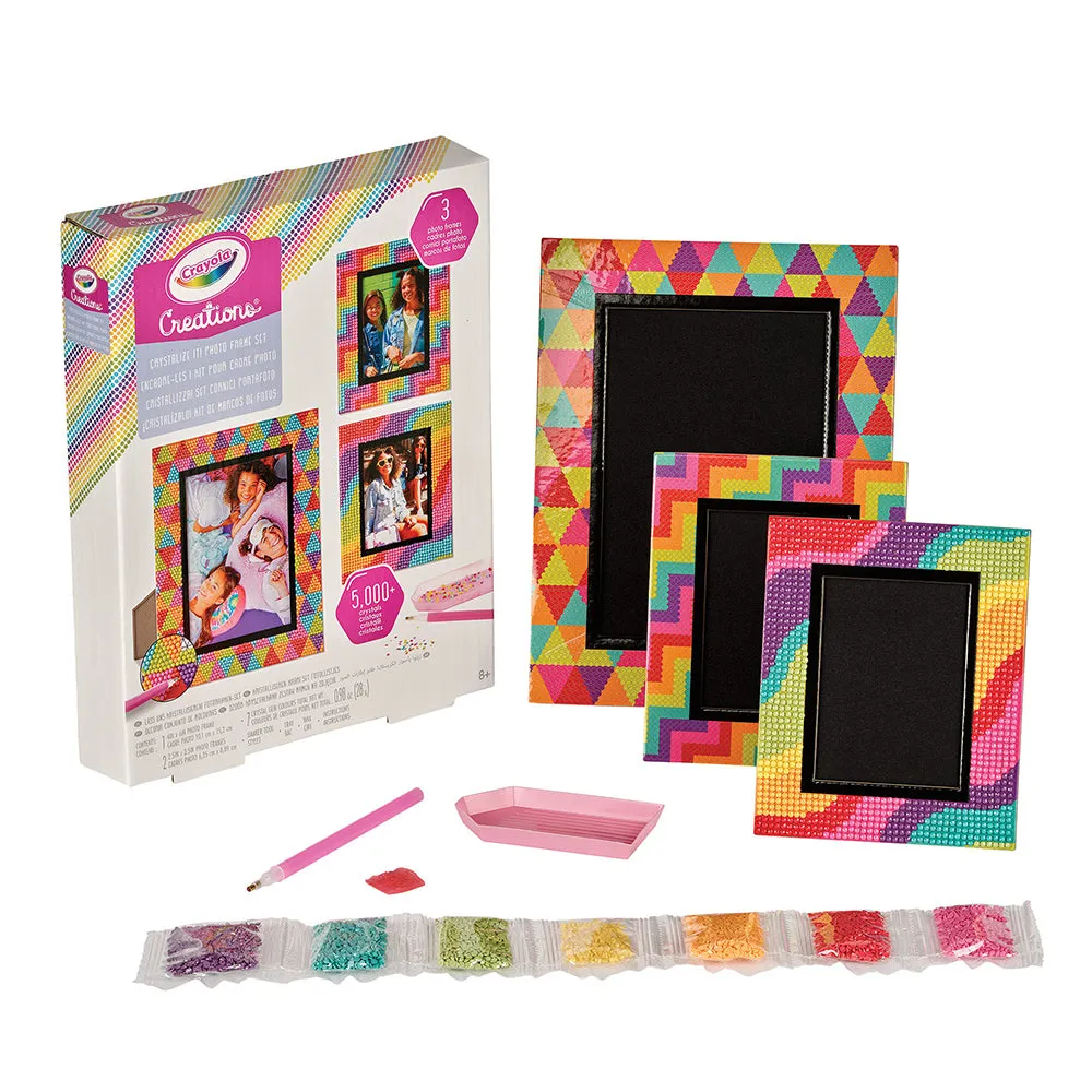 Crayola Creations Crystalize It! Photo Frame Kit