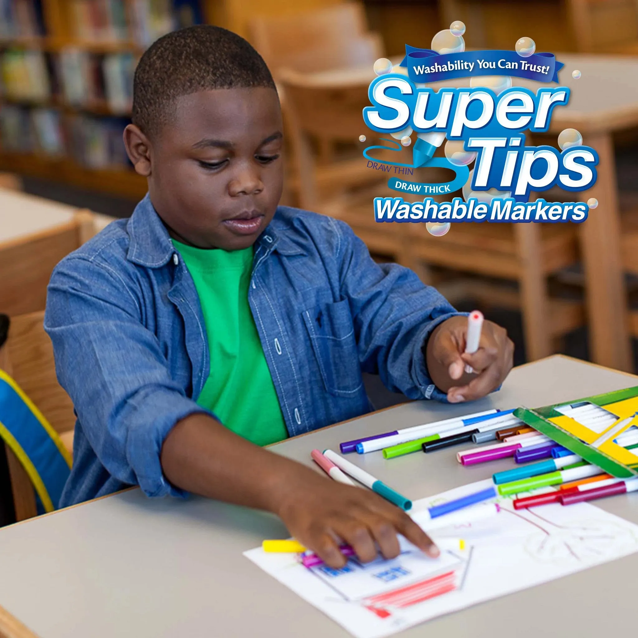 Crayola Super Tip Markers 20 Pack